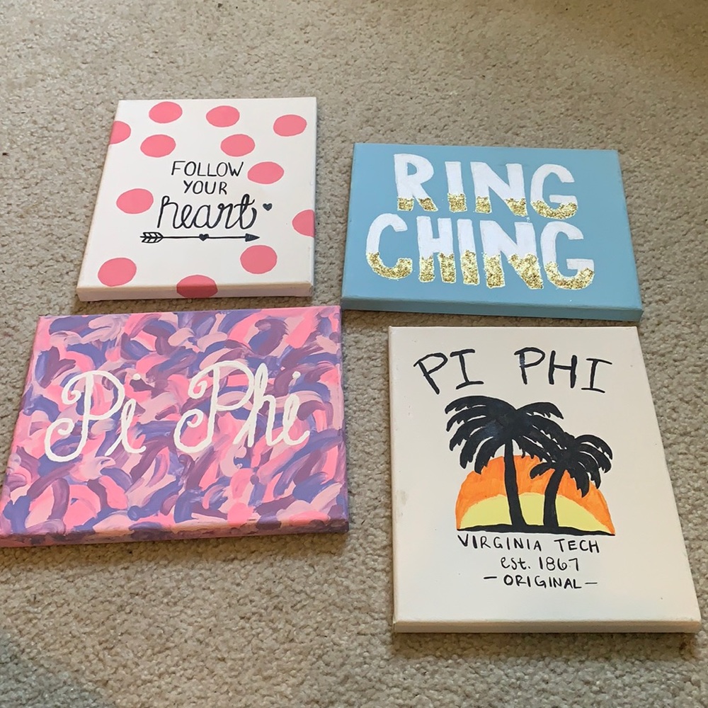 Pi Beta Phi Canvases
